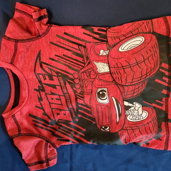 Blaze shirt and shorts set boys active 2t - Picture 2 of 5